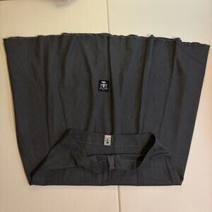 VINTAGE‎ MOSHOOD GREY HIGH WAIST MAXI SKIRT PLUS SIZE 44 WAIST 2X